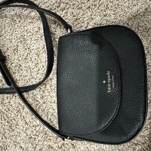 Kate Spade Black Pebbled Leather Crossbody
